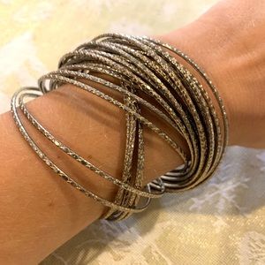 Silver Bangles